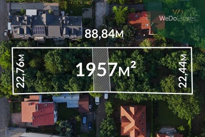 działka na sprzedaż 1957m2 działka Marki, Protazego