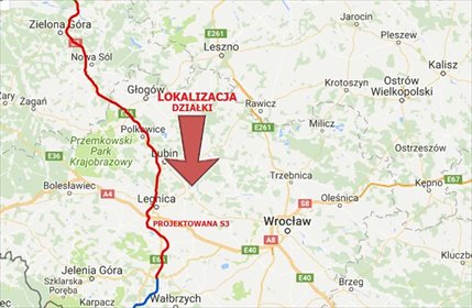 działka na sprzedaż 4000m2 działka Prochowice