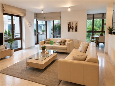 Przestronny 150m² apartament z tarasem i garażem mieszkanie Warszawa, Mokotów Wyględów