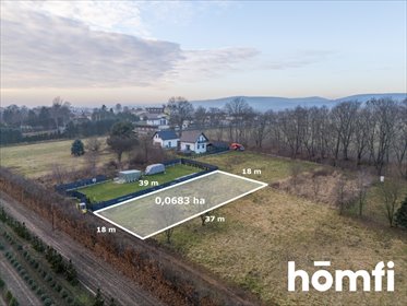 działka na sprzedaż 683m2 działka Niegoszowice, Wąwozowa