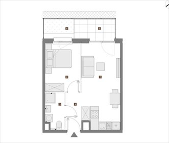 mieszkanie na sprzedaż 36m2 mieszkanie Warszawa, Targówek, Zacisze, Wierna