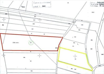 Działka na obrzeżach Mogilna z planem zagospodarowania. działka Mogilno