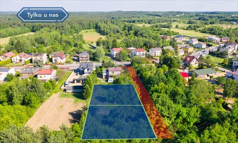 działka na sprzedaż 1093m2 działka Wręczyca Wielka, Mickiewicza