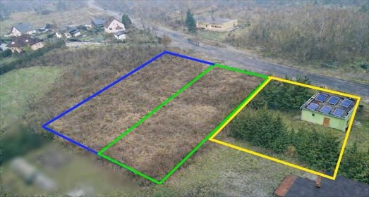 działka na sprzedaż 1853m2 działka Grabowo