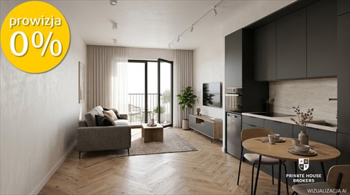 Zapraszam do kawalerki 32,59 m² z tarasem i siłownią w Krakowie mieszkanie Kraków, Krowodrza, Józefa Wybickiego
