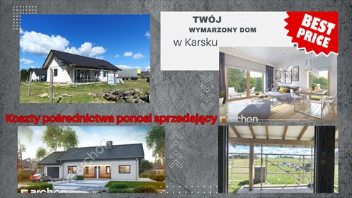 dom na sprzedaż 110m2 dom Karsk