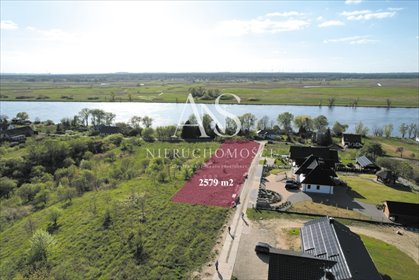 Działka z widokiem na Odrę i tereny Natura 2000, 2579 m2 działka Widuchowa