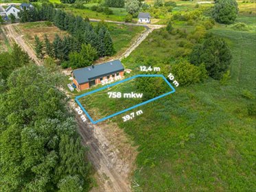 Polecam działkę 758 m² pod zabudowę w Gnieźnie działka Gniezno, Kawiary