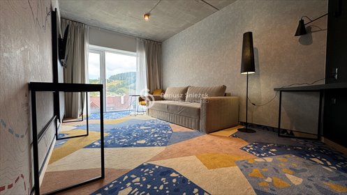 Apartament 2 pok. z garażem w Czarna Góra - widok na góry mieszkanie Sienna