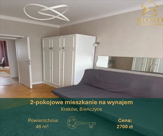 mieszkanie na wynajem 46m2 mieszkanie Kraków, Kraków-Nowa Huta, Kraków-Nowa Huta