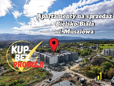 Nowoczesne 4-pokojowe mieszkanie 56,79 m² z balkonem (SMART) mieszkanie Bielsko-Biała, Stare Bielsko
