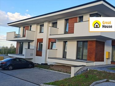 Nowoczesny apartament 83,63 m² z ogródkiem i tarasem - polecam! mieszkanie Mójcza, Akacjowa