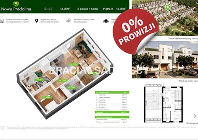 Na sprzedaż nowoczesne mieszkanie 49 m² z tarasem w Tarnowie mieszkanie Tarnów, Zabłocie, Skrzyszowska