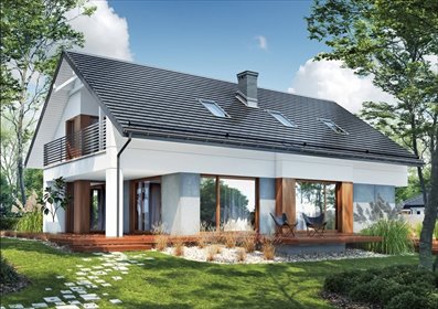 Sprzedam nowoczesny dom 171 m² z garażem w Dąbrówkach dom Dąbrówki
