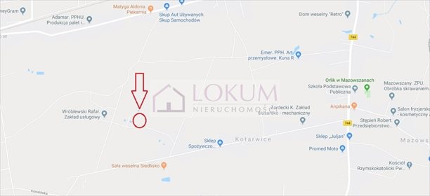 Działka budowlana na sprzedaż Kotarwice 7 700m2 Foto 2
