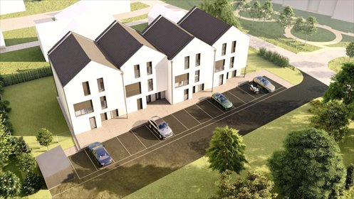 Do sprzedania nowoczesne 3-pokojowe mieszkanie 62,86 m² z ogrodem mieszkanie Rzeszów, Drabinianka, Graniczna