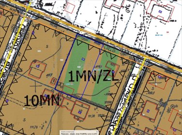 działka na sprzedaż 1167m2 działka Piaseczno, Zalesie Dolne, Graniczna