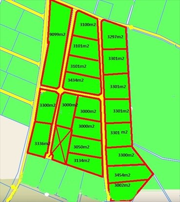 Polecam działki inwestycyjne 3 000 m² w Niewiadowie działka Niewiadowo