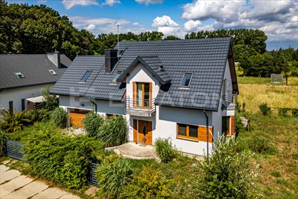 Komfortowy dom 155 m² z garażem, las i ogrzewanie pellet dom Rzeszów, hr. Alfreda Potockiego