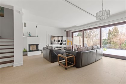Nowoczesny bliźniak 216 m2 Wilanów - ogród i garaż dom Warszawa, Wilanów
