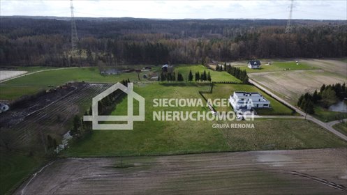 Sprzedam działkę 1307 m² w Hopowie z dostępem do prądu i wody działka Hopowo