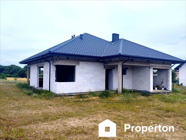 Solidny dom w stanie surowym z dużą działką 1175 m² polecam dom Mława, Jutrzenki