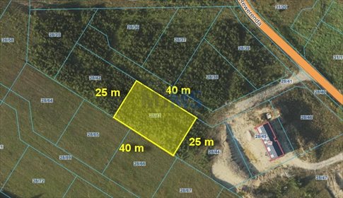 działka na sprzedaż 1004m2 działka Chwaszczyno, Rewerenda