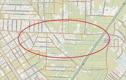 działka na sprzedaż 1832m2 działka Warszawa, Wawer, Radość