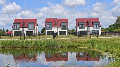 Sprzedam nowoczesny dom 88 m² z prywatnym stawem w Węgorzewie dom Węgorzewo, Węgorzewo, Nad Stawem