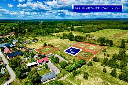 działka na sprzedaż 1244m2 działka Zielona Góra, Jarogniewice