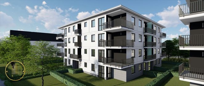 Nowoczesne 3-pokojowe mieszkanie z balkonem i podziemnym parkingiem mieszkanie Lublin, Ponikwoda