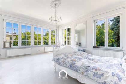Na sprzedaż przestronny 7-pokojowy apartament z działką i widokiem mieszkanie Warszawa, Praga-Południe, Saska Kępa