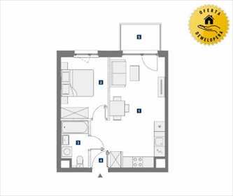 mieszkanie na sprzedaż 39m2 mieszkanie Warszawa, Mokotów, Dolny Mokotów, Antoniewska