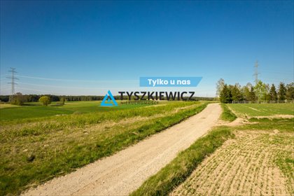 działka na sprzedaż 1505m2 działka Nowa Wieś Kościerska