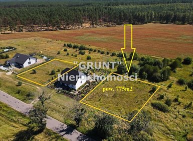 Działka 775 m² w Pleceminie z MPZP, nowoczesne osiedle działka Plecemin