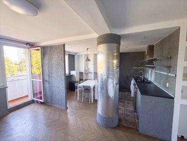 Przestronne 2 pokoje z dużym balkonem, blisko Spodka mieszkanie Katowice, Śródmieście, Korfantego