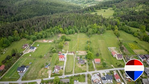 Działka 1777 m² z możliwością zabudowy w Krzeszowie działka Krzeszów
