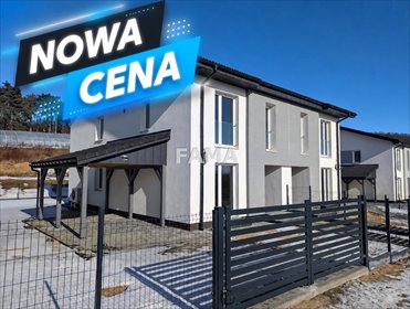 Nowoczesne bliźniaki 133 m² z pompą ciepła i tarasem dom Włocławek, Zawiśle, Suszycka