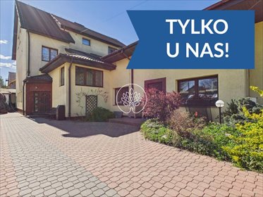 Przestronny dom z halą i ogrodem w Halinowie dom Halinów