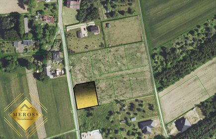 Działka budowlana 1240 m² z mediami (Kościelec, Rędziny) działka Kościelec