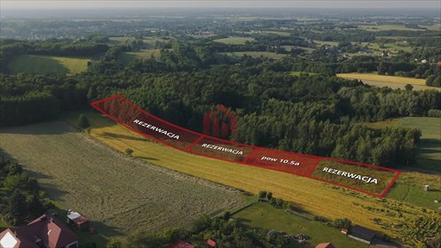 działka na sprzedaż 1050m2 działka Ropczyce, Granice, Leśna
