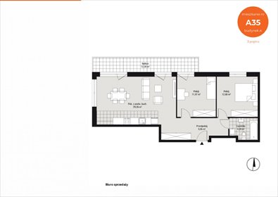 mieszkanie na sprzedaż 57m2 mieszkanie Katowice, Słoneczna