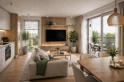 Nowoczesne 3-pokojowe mieszkanie 57,33 m² w Włochach. mieszkanie Warszawa, Włochy