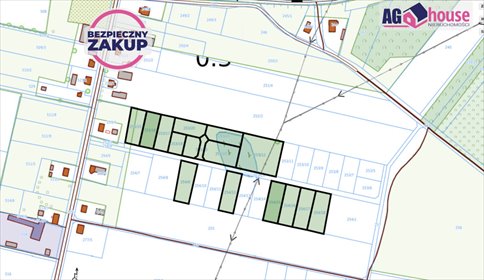 Działka budowlana na sprzedaż Tawęcino 1 398m2 Foto 2