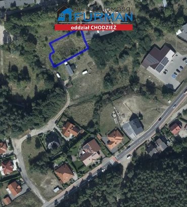 działka na sprzedaż 1065m2 działka Chodzież