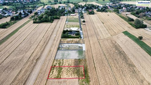 Działka 1382 m² przy ul. Świerczowskiej (szeroka od drogi) działka Piotrków Trybunalski, Świerczowska