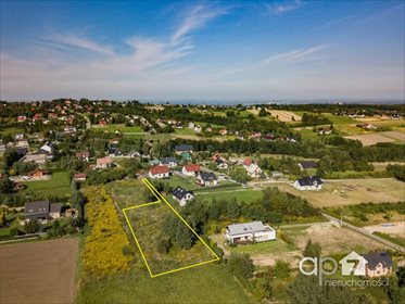 działka na sprzedaż 2086m2 działka Chorągwica
