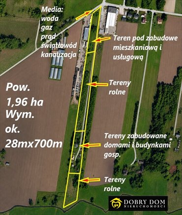 Atrakcyjna działka 19 606 m² w Łyskach - zapraszam działka Łyski