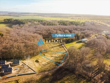 działka na sprzedaż 2109m2 działka Słuchowo, Rzeczna