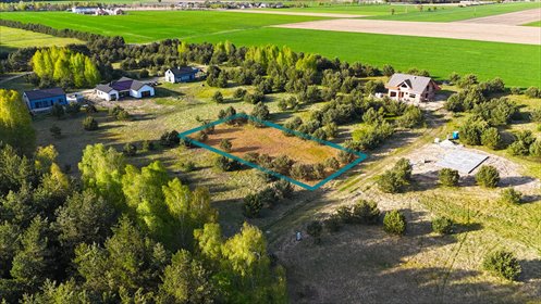 Oaza spokoju pod samym lasem – działka 1463 m² działka Czmoniec